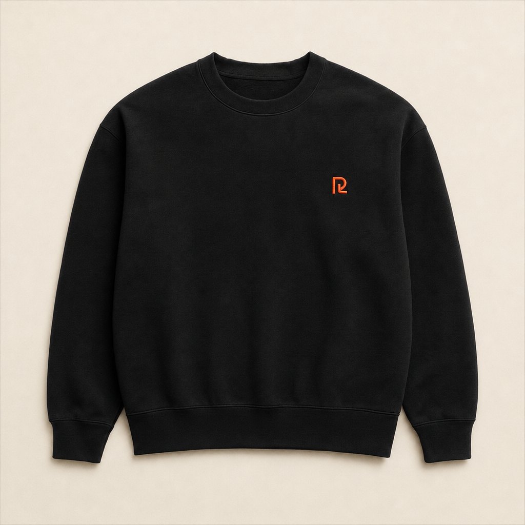 The Crewneck — Black