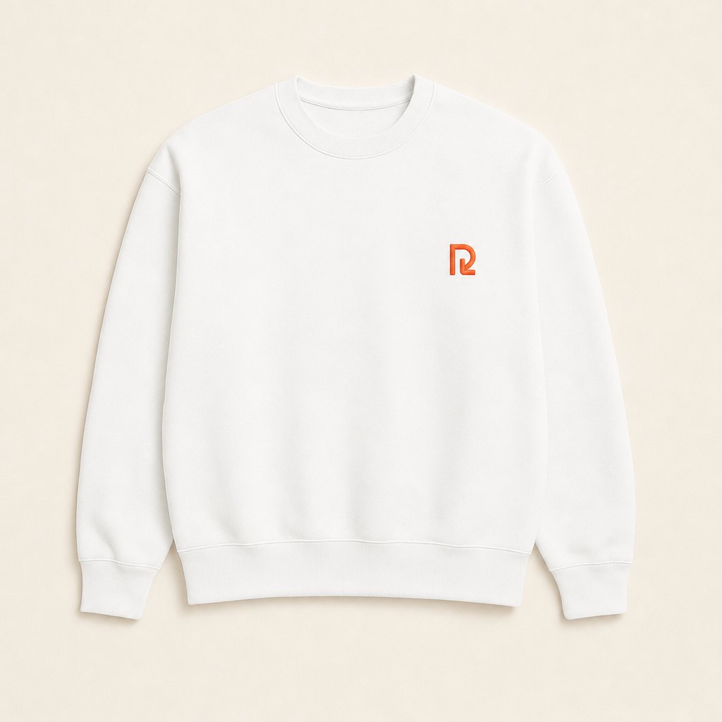The Crewneck — White